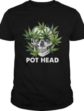 Skull Weed Pot Head shirt