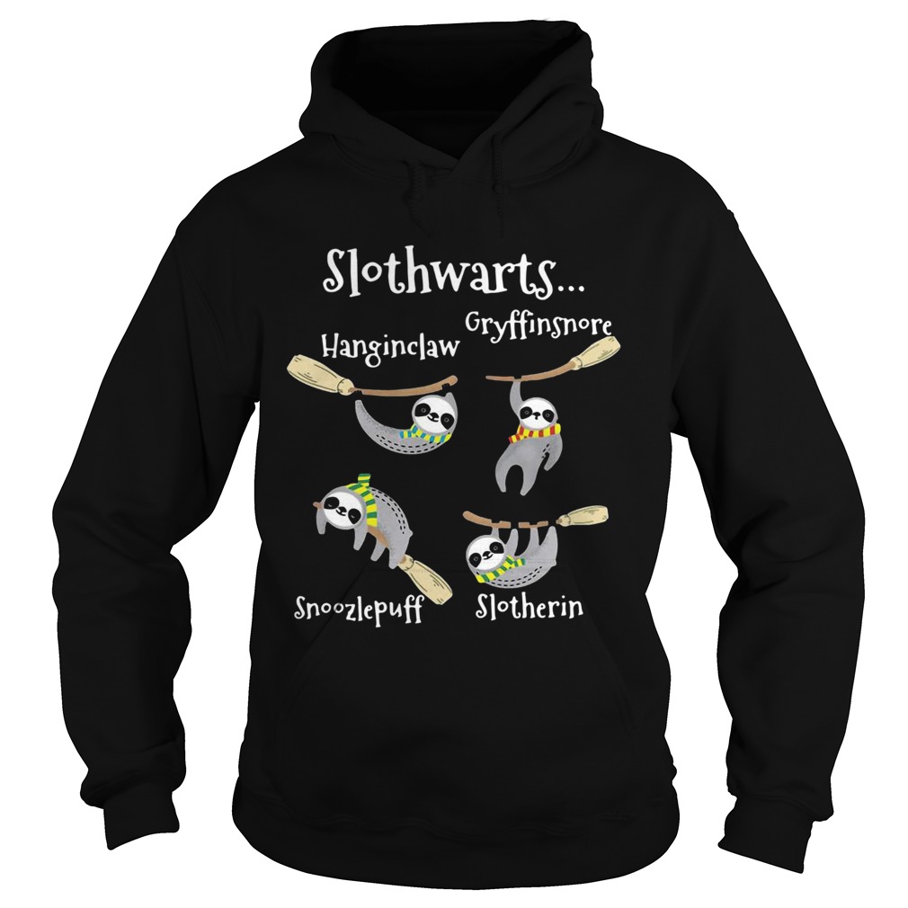 Slothwarts Gryffinsnore Hanginclaw Snoozlepuff Slotherin Hoodie