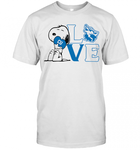 Snoopy Love Cu Cheyney University Of Pennsylvania Heart T-Shirt