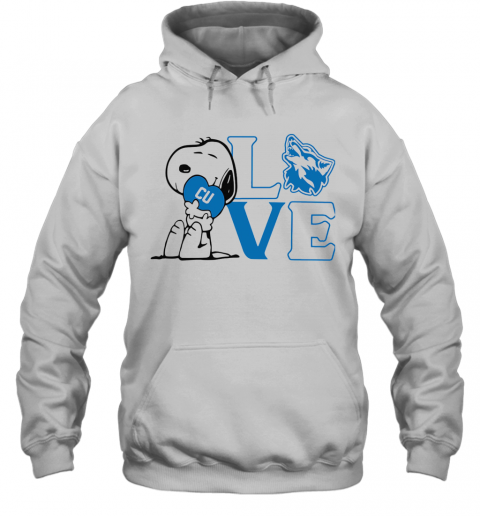 Snoopy Love Cu Cheyney University Of Pennsylvania Heart T-Shirt Unisex Hoodie