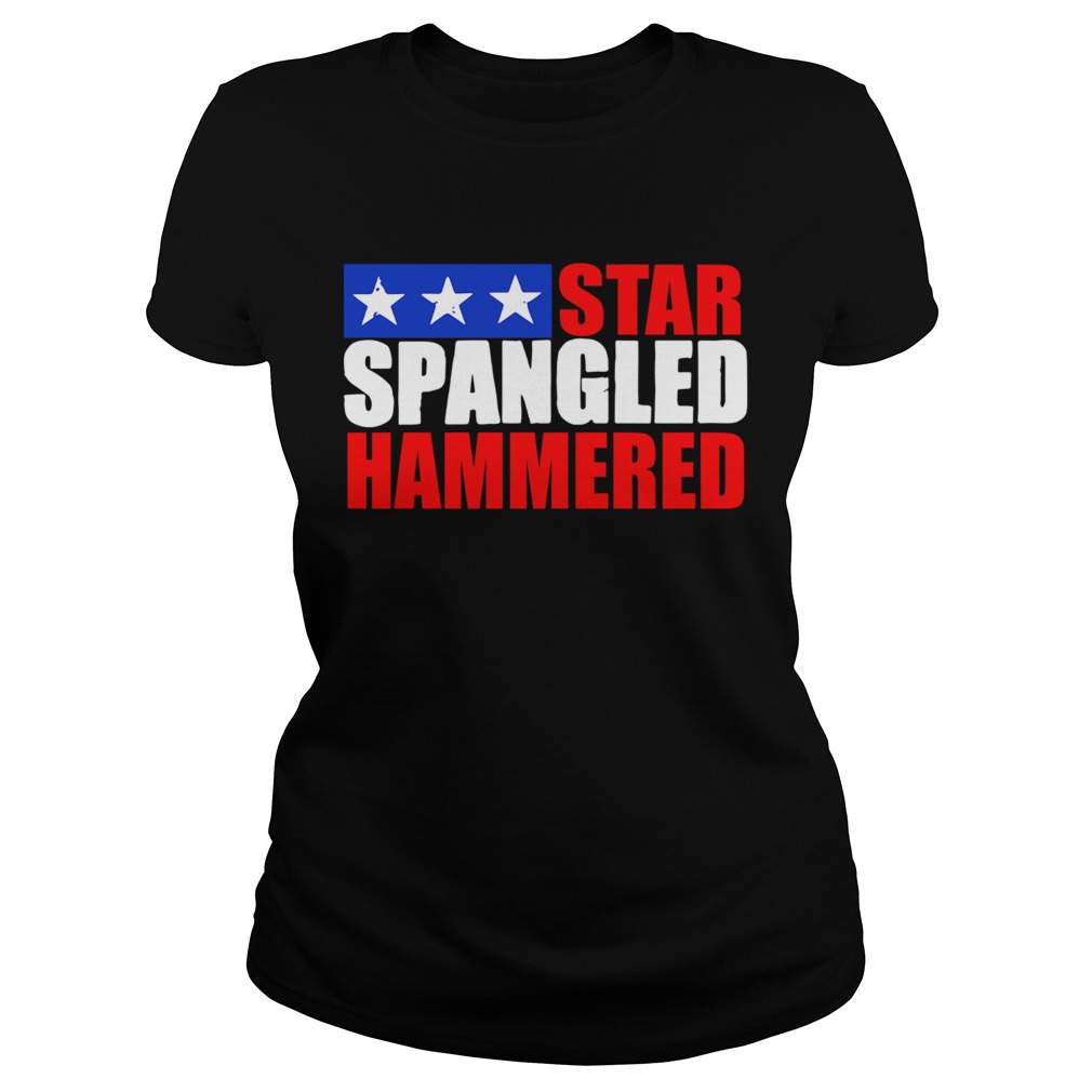 Star Spangled Hammered Classic Ladies