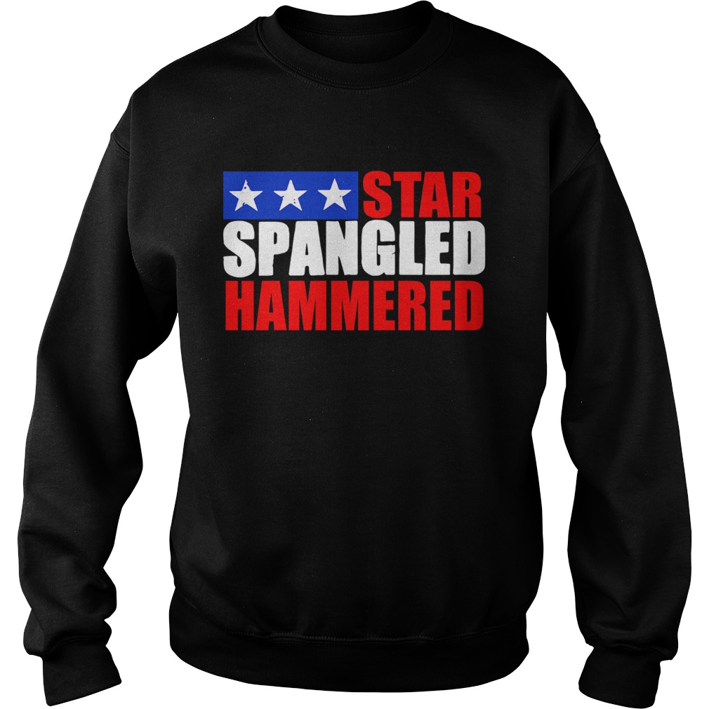 Star Spangled Hammered Sweatshirt