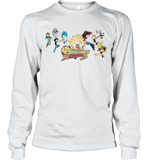 Stickman Warriors Super Dragon Shadow Fight Hack T-Shirt Long Sleeved T-shirt 