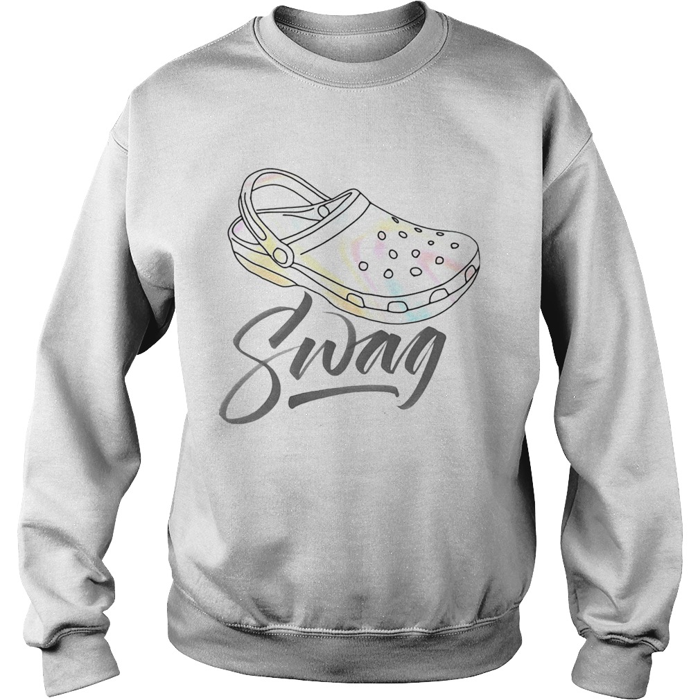 Swag Summer Beach Croc Shoe Sweatshirt