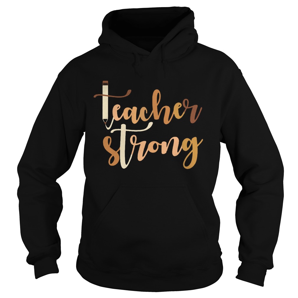 Teacher strong Black live matter Hoodie