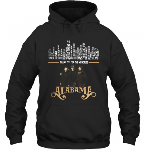 Thank You For The Memories Alabama Band T-Shirt Unisex Hoodie