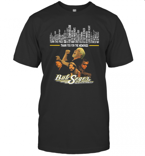 Thank You For The Memories Bob Seger Band T-Shirt Classic Men's T-shirt