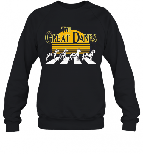 The Great Danes Dalmatian Abbey Road Vintage T-Shirt Unisex Sweatshirt