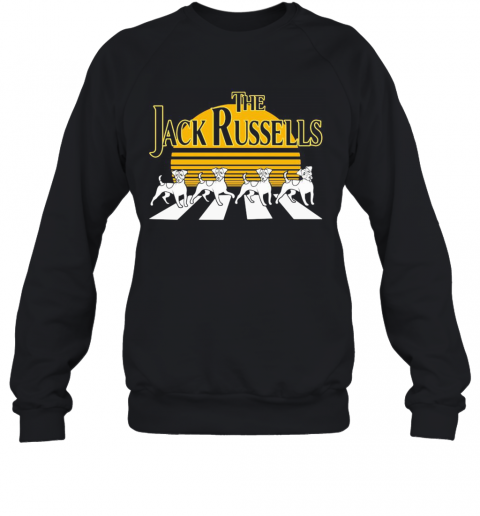 The Jack Russells Labrador Abbey Road Vintage T-Shirt Unisex Sweatshirt