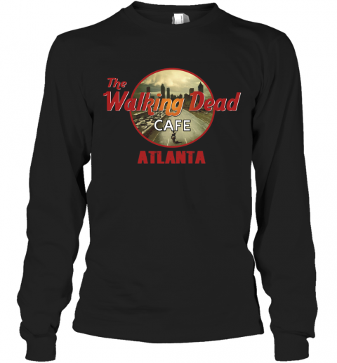 The Walking Dead Cafe Atlanta T-Shirt Long Sleeved T-shirt 