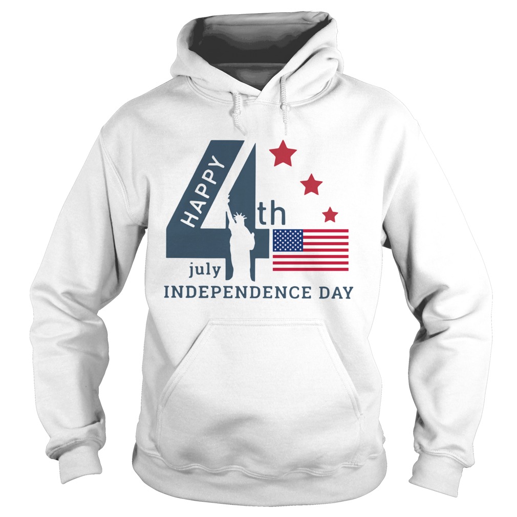 The World Happy 4th Of July Independence Day American Flag Hoodie