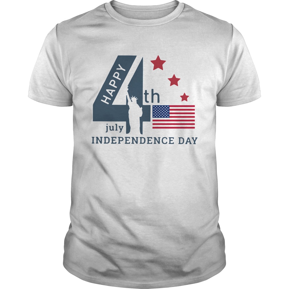 The World Happy 4th Of July Independence Day American Flag shirt