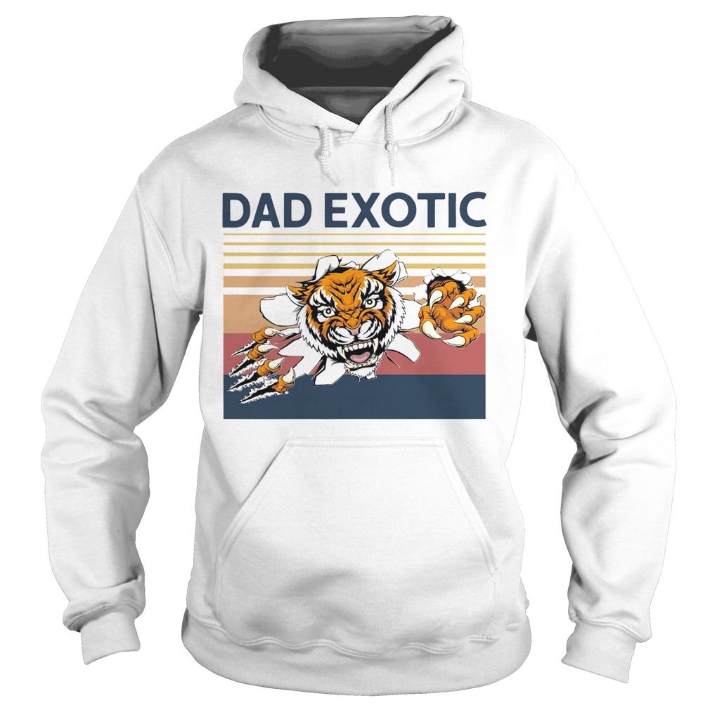 Tiger Dad Exotic Vintage Hoodie
