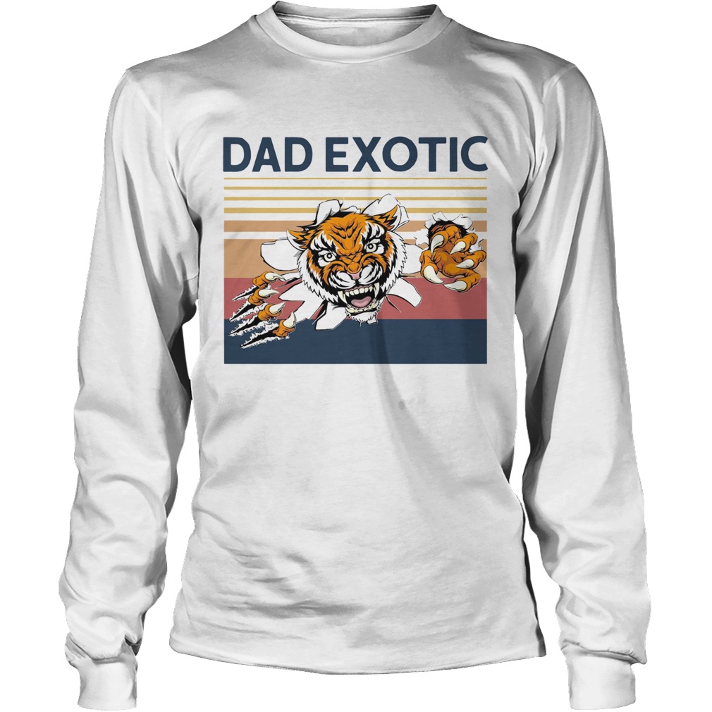 Tiger Dad Exotic Vintage Long Sleeve