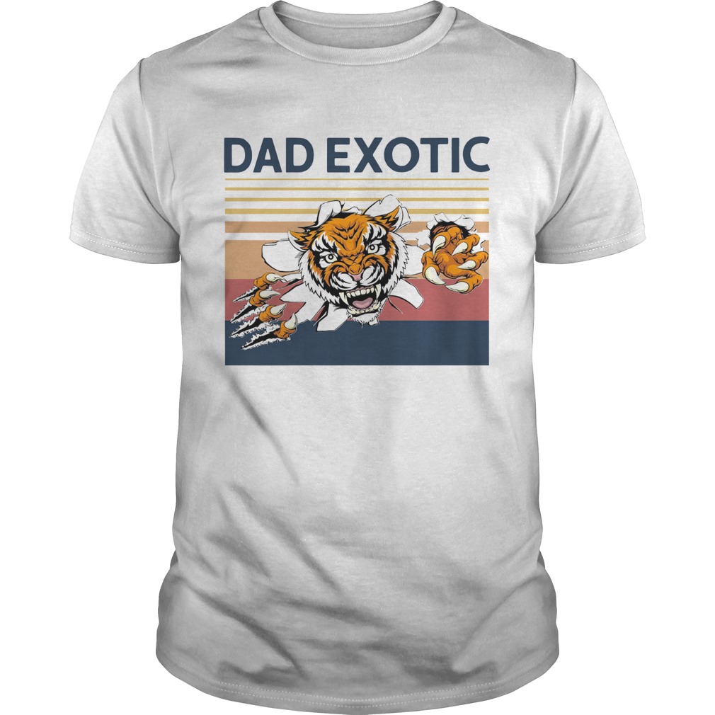 Tiger Dad Exotic Vintage Unisex