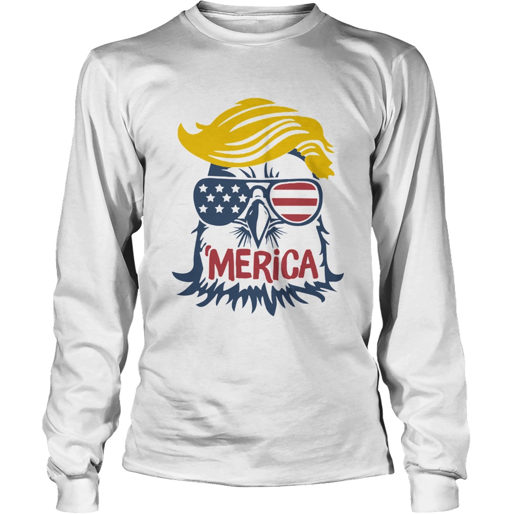 Trump Eagle Merica Long Sleeve