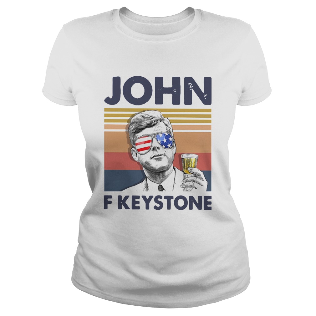 US Drink John F Keystone Vintage Classic Ladies