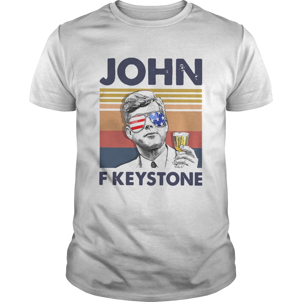 US Drink John F Keystone Vintage shirt