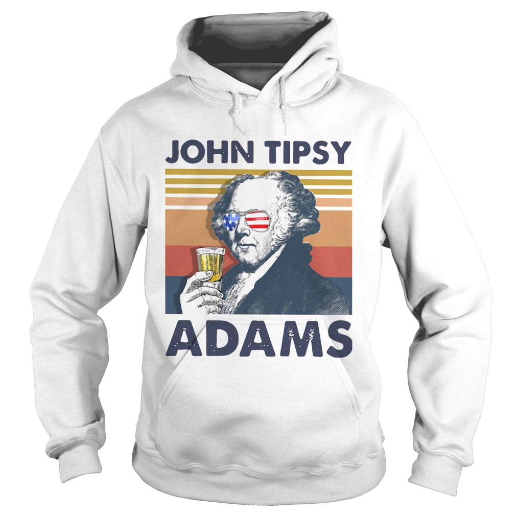 US Drink John Tipsy Adams Vintage Hoodie