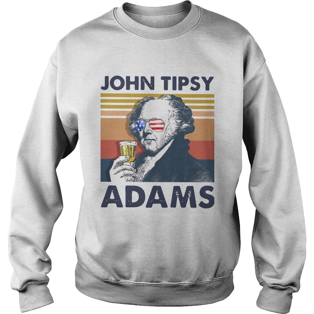 US Drink John Tipsy Adams Vintage Sweatshirt
