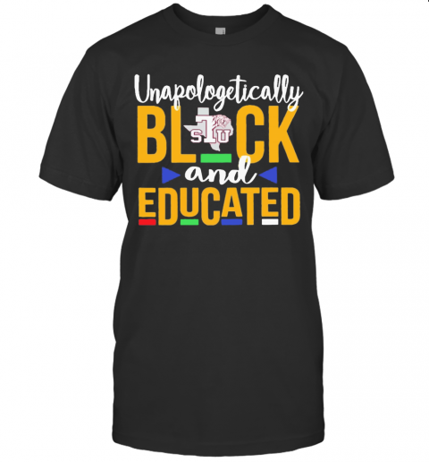 Unapologetically Black STU And Educated T-Shirt Classic Men's T-shirt