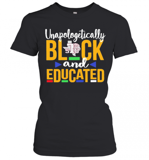 Unapologetically Black STU And Educated T-Shirt Classic Women's T-shirt