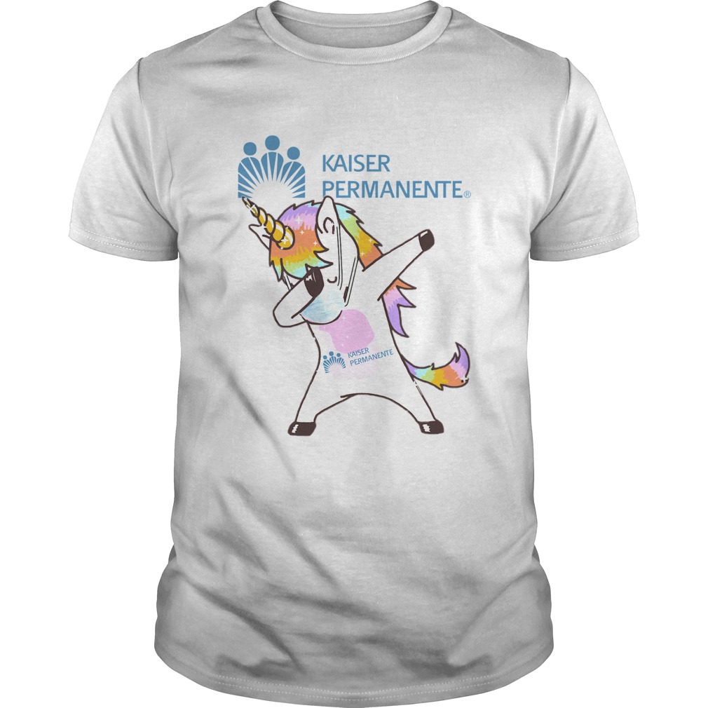 Unicorn Mask Dabbing Kaiser Permanente shirt