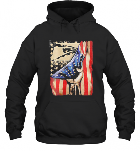 United States Postal Service Logo American Flag Happy Independence Day T-Shirt Unisex Hoodie