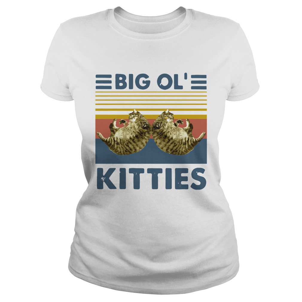 Vintage Big Ol Kitties Classic Ladies