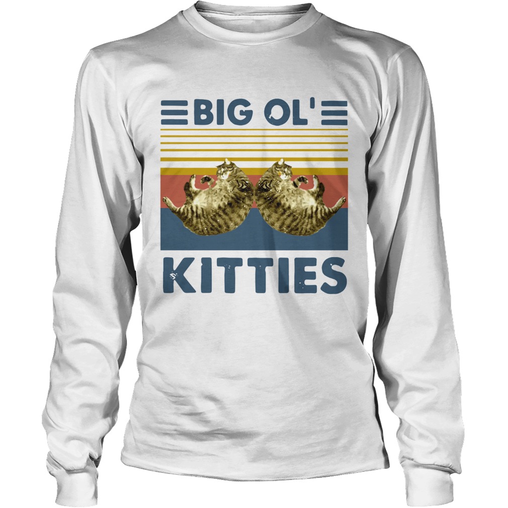 Vintage Big Ol Kitties Long Sleeve