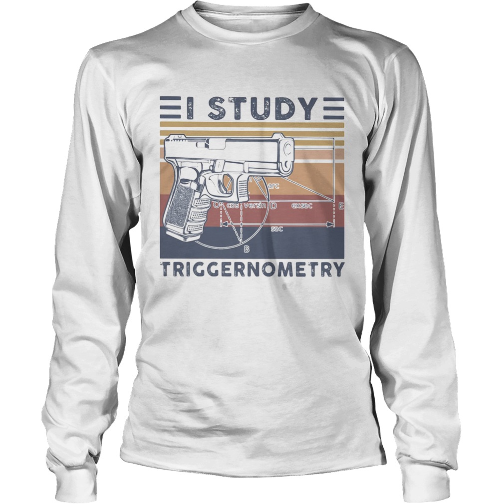 Vintage I Study Triggernometry Long Sleeve