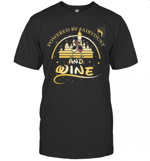 Walt Disney Powered By Fairydust And Wine T-Shirt Classic Men's T-shirt