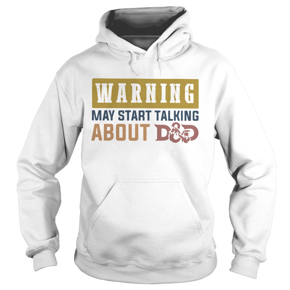 Warning may start talking about dad dragon happy fathers day Hoodie