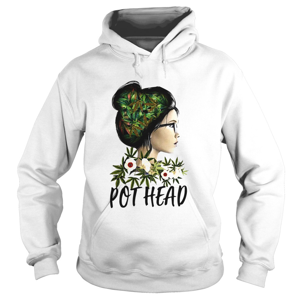 Weed Girl Pot Head Hoodie