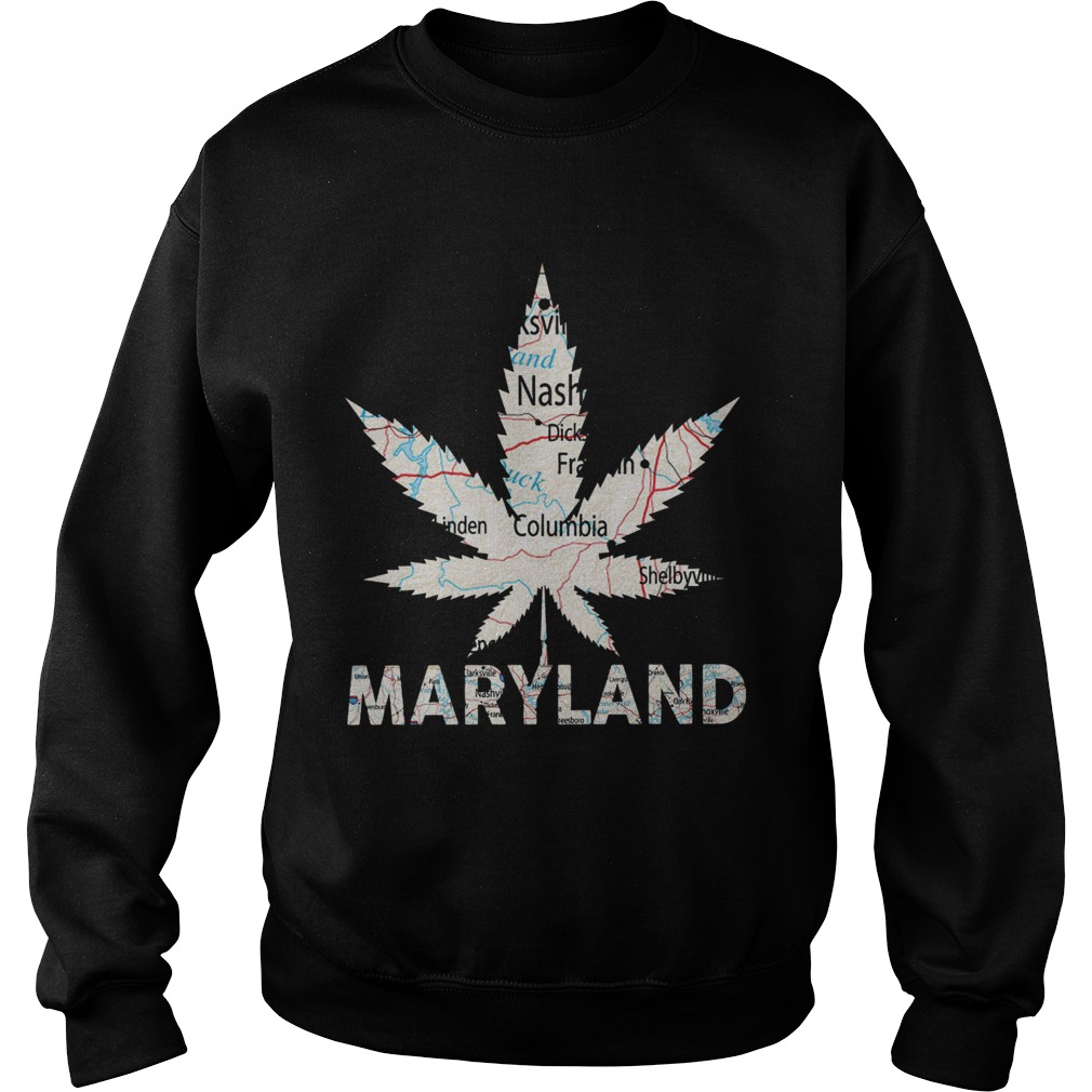 Weed Maryland Sweatshirt