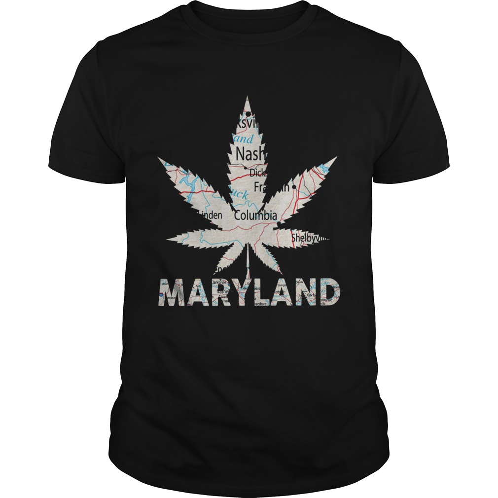 Weed Maryland shirt