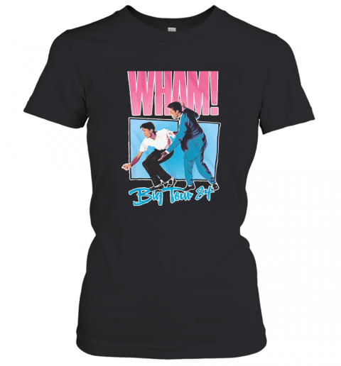 Wham Big Tour 84 George Michael T-Shirt - Trend Tee Shirts Store