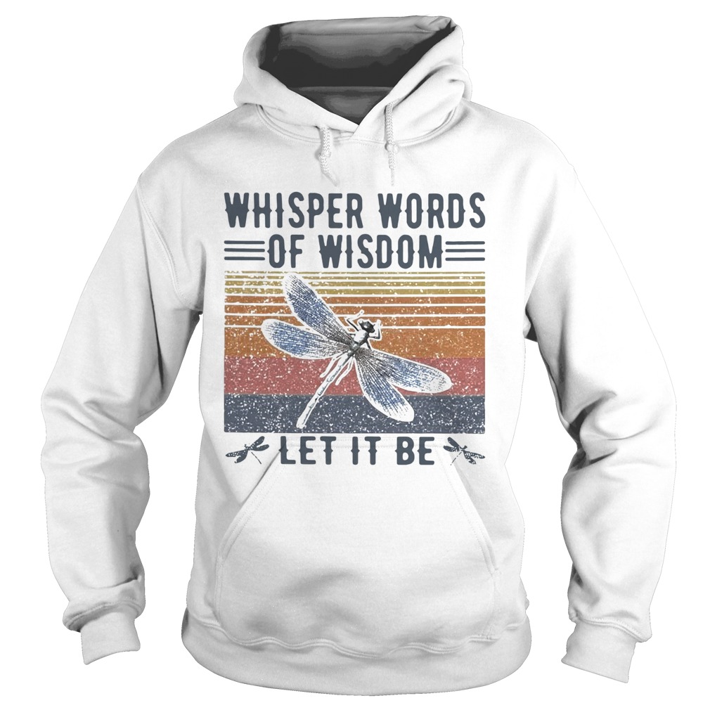 Whisper Words Of Wisdom Let It Be Vintage Hoodie