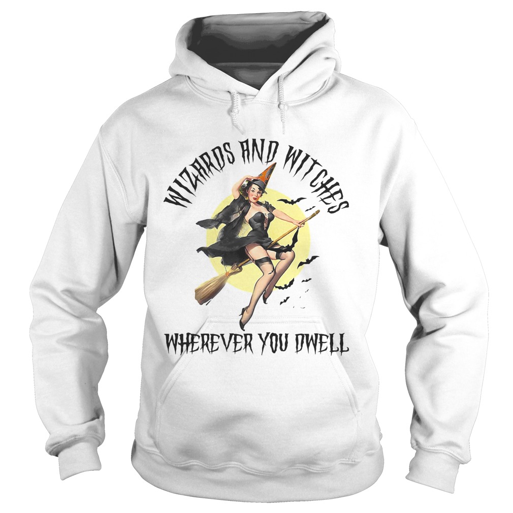 Witch wizard and witches wherever you dwell moon Hoodie