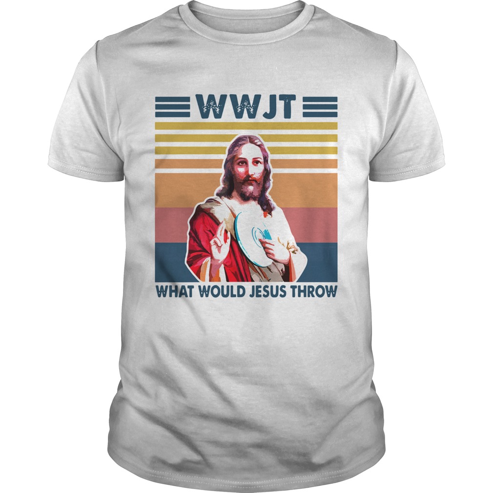 Wwjt What Would Jesus Throw Vintage Version shirt