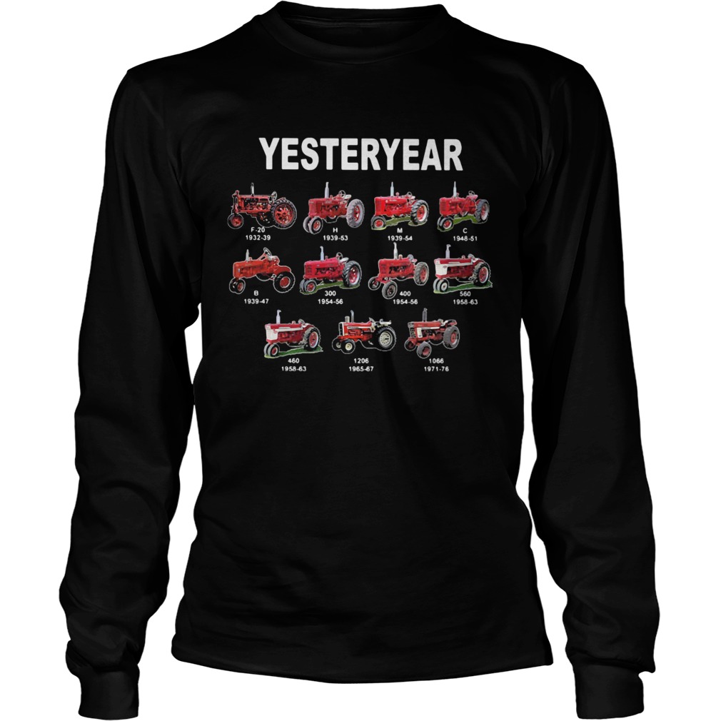 Yesterday Car Plows Red Long Sleeve