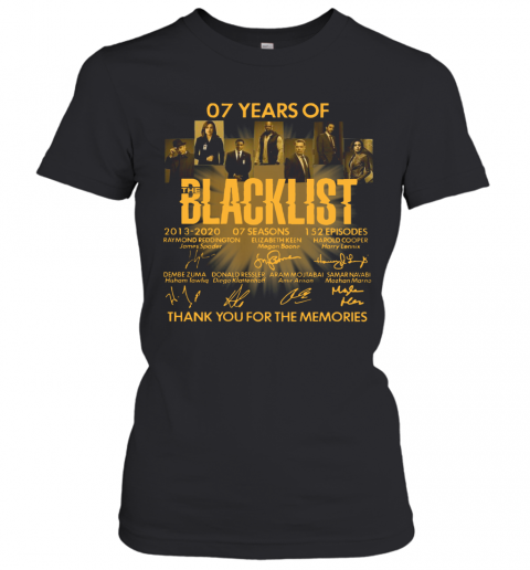 07 Years Of The Blacklist T-Shirt Classic Women's T-shirt