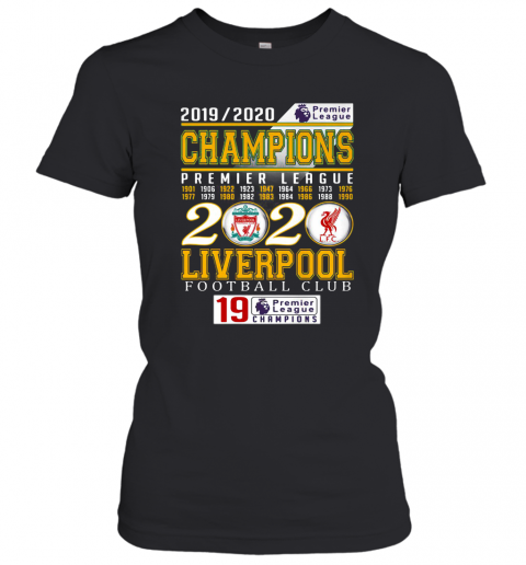 2019 2020 Champions Premier League 2020 Liverpool Football Club T-Shirt Classic Women's T-shirt