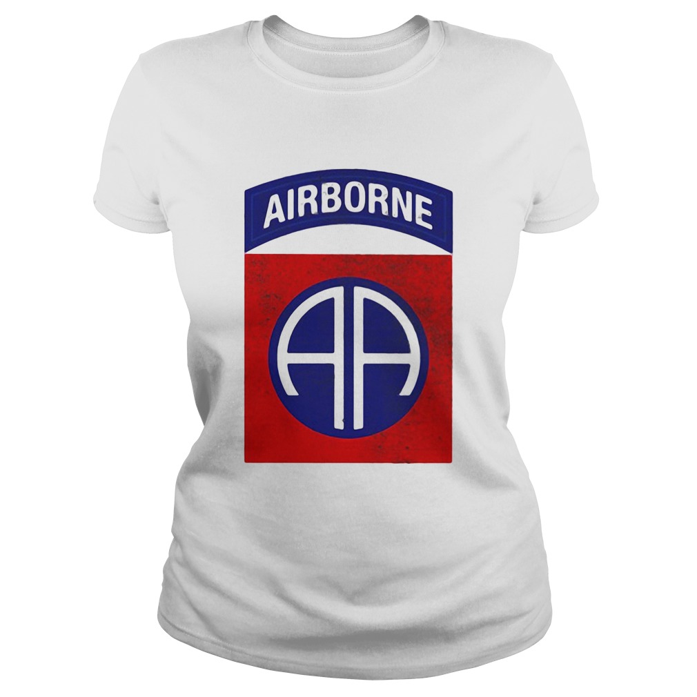 82nd AIRBORNE DIVISION Military Logo Classic Ladies