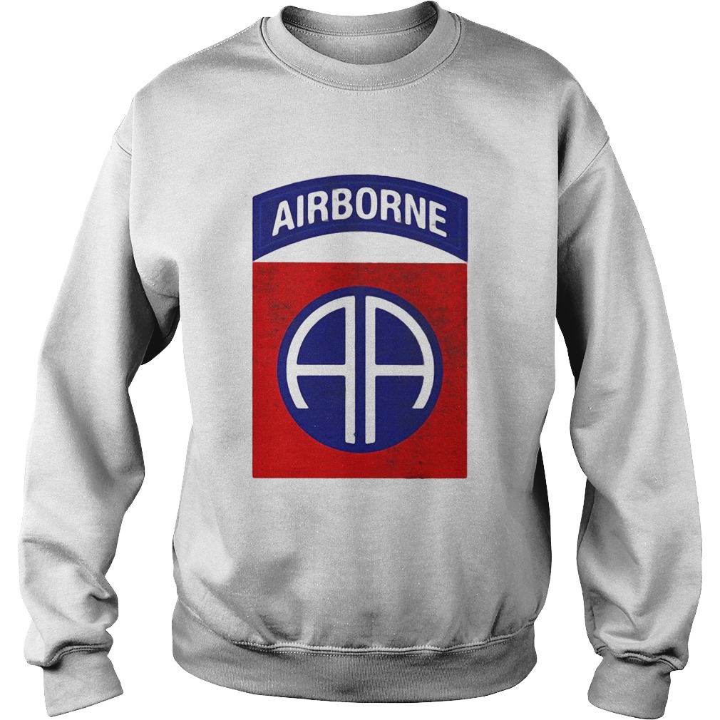 82nd AIRBORNE DIVISION Military Logo Sweatshirt