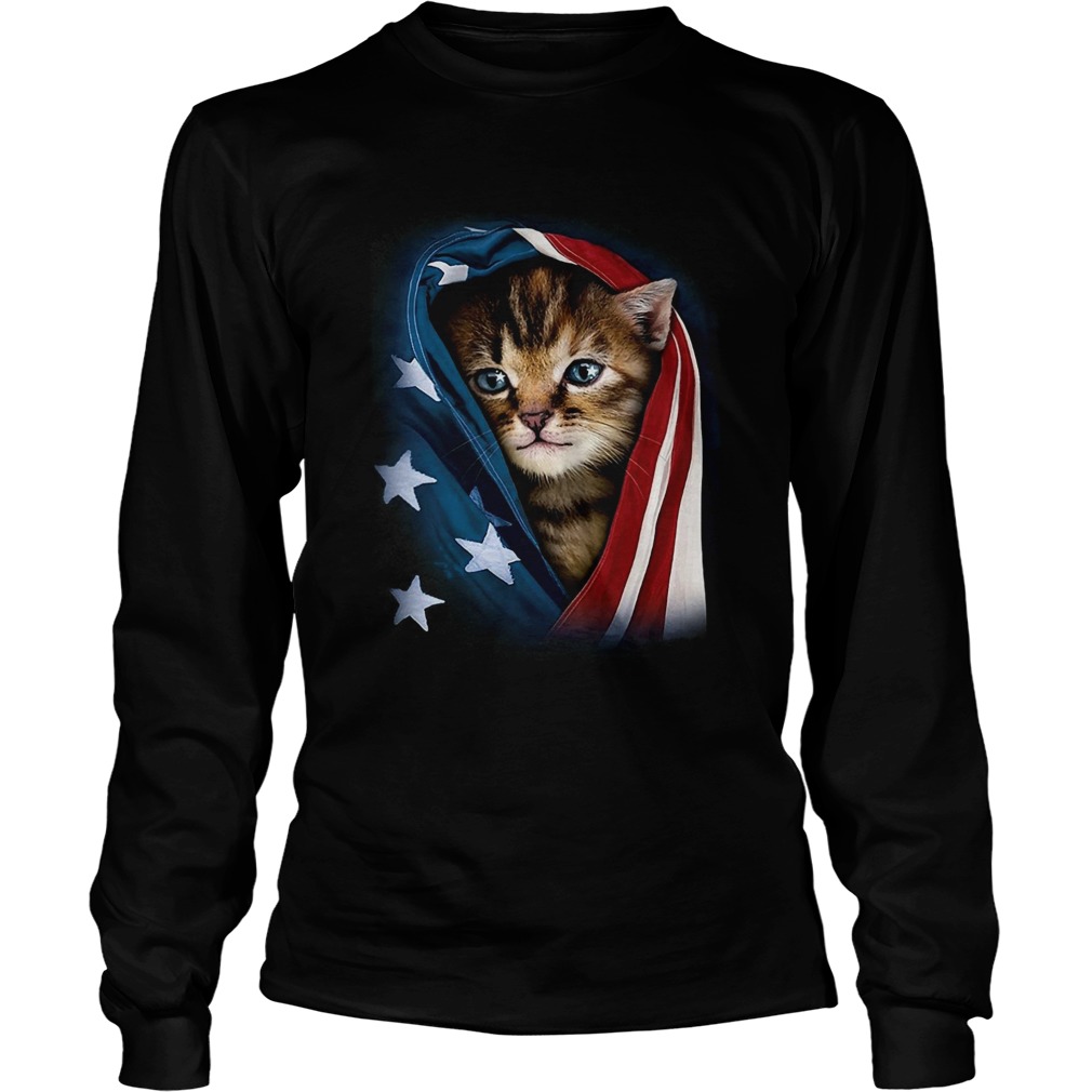 American Cat Flag shirt - Trend Tee Shirts Store