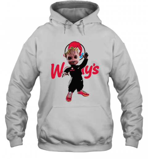 Baby Groot Wendy'S Logo T-Shirt Unisex Hoodie