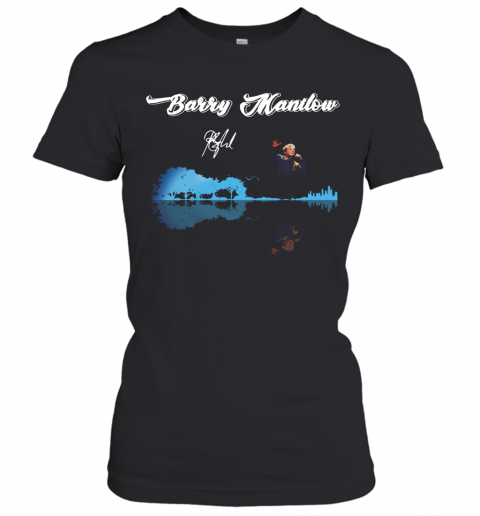 Barry Manilow Guitar Ưater Reflection T-Shirt Classic Women's T-shirt