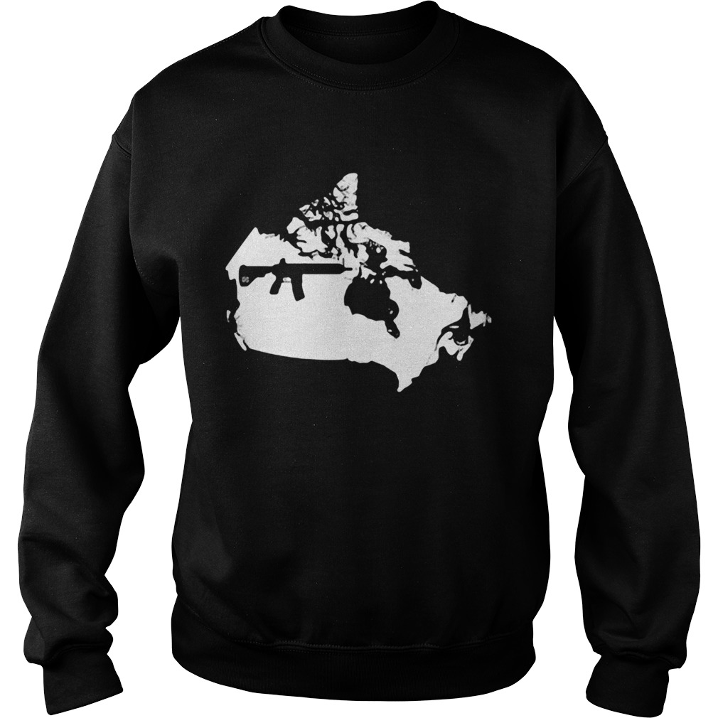 Black Keep Canada Tactical Sweatshirt
