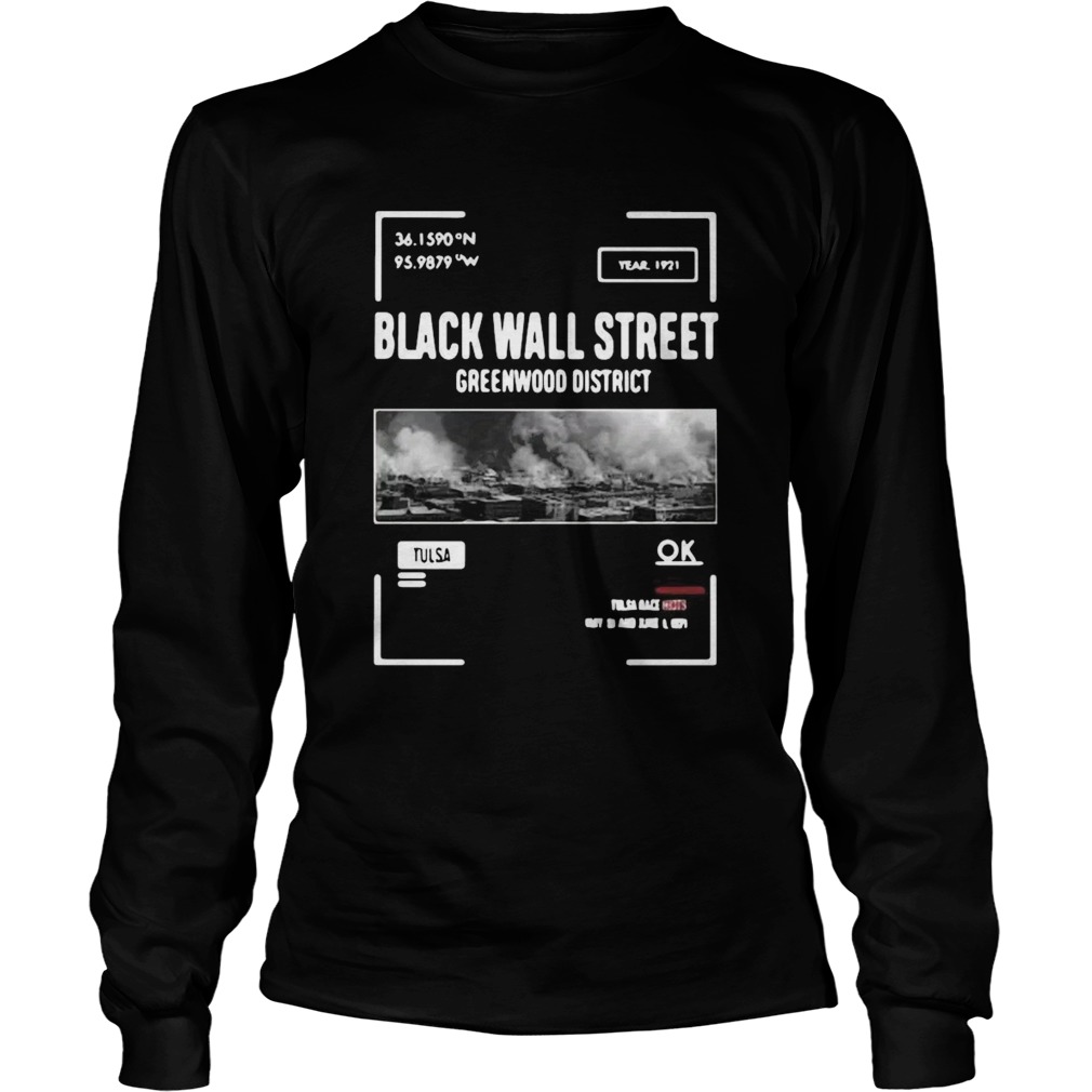 Black Wall Street Greenwood District Long Sleeve